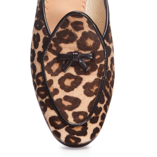 belgian shoes leopard